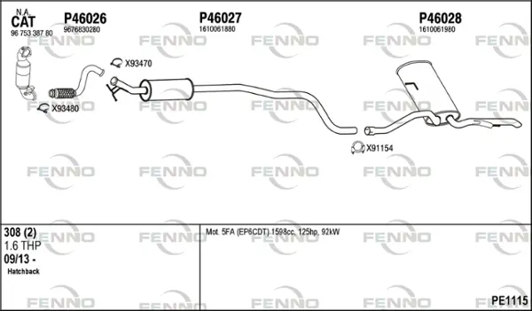 Изпускателна система FENNO               