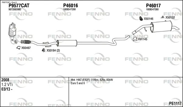 Изпускателна система FENNO               
