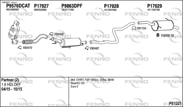 Изпускателна система FENNO               