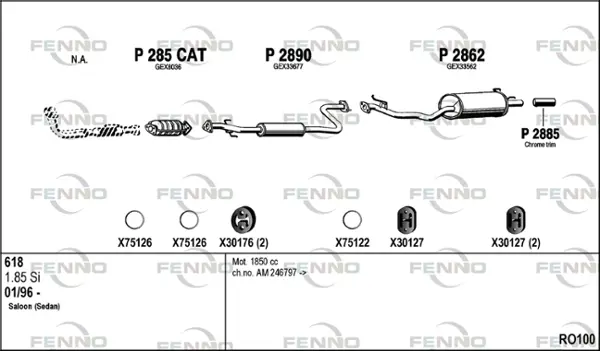 Изпускателна система FENNO               