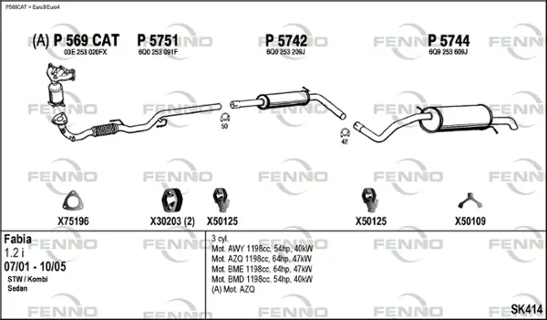 Изпускателна система FENNO               