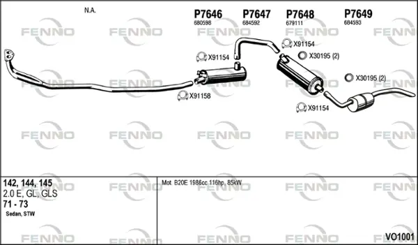 Изпускателна система FENNO               