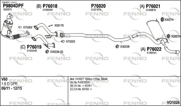 Изпускателна система FENNO               