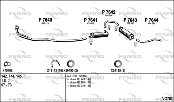 Изпускателна система FENNO               