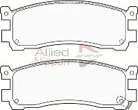 комплект спирачно феродо, дискови спирачки COMLINE             