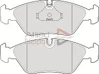 комплект спирачно феродо, дискови спирачки COMLINE             