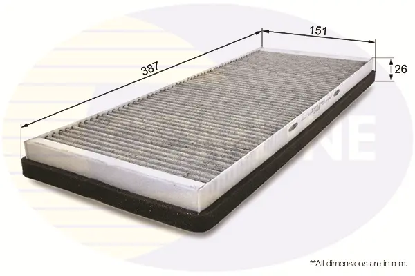 Филтър купе (поленов филтър) COMLINE             