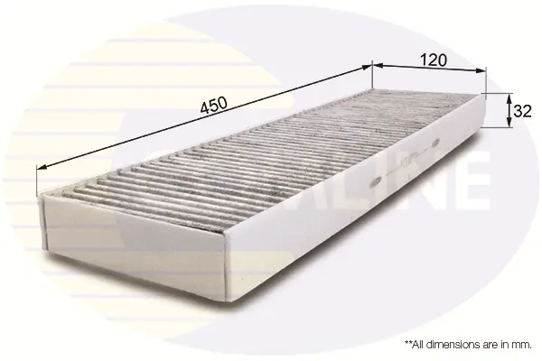 Филтър купе (поленов филтър) COMLINE             