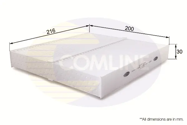 Филтър купе (поленов филтър) COMLINE             