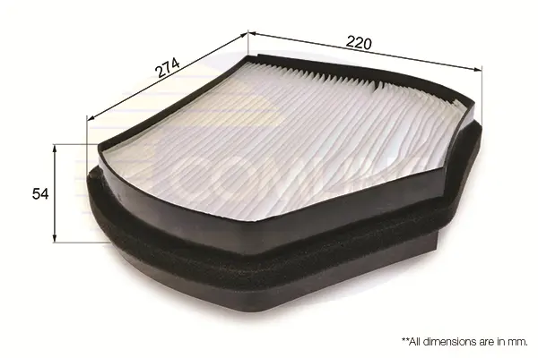 Филтър купе (поленов филтър) COMLINE             