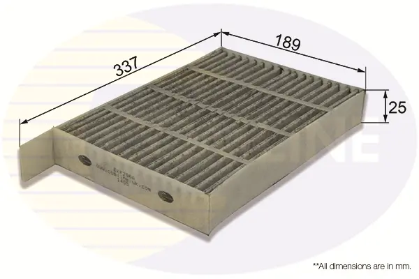 Филтър купе (поленов филтър) COMLINE             