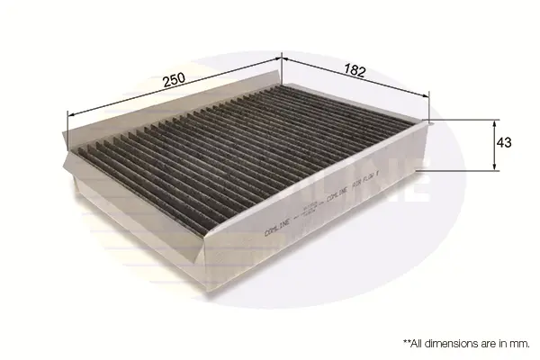 Филтър купе (поленов филтър) COMLINE             