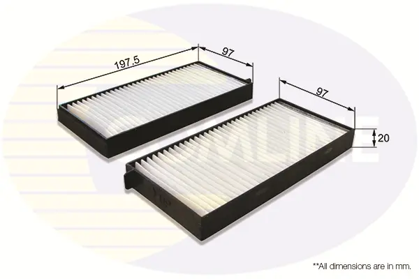 Филтър купе (поленов филтър) COMLINE             