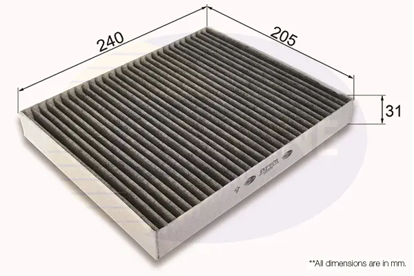 Филтър купе (поленов филтър) COMLINE             