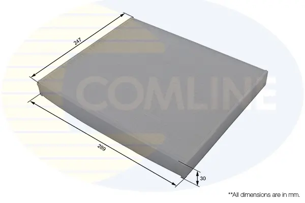 Филтър купе (поленов филтър) COMLINE