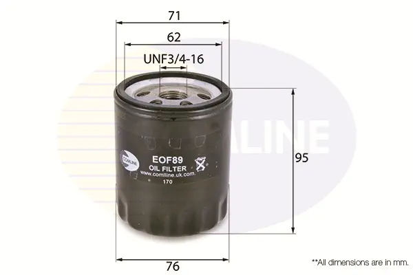 маслен филтър COMLINE             