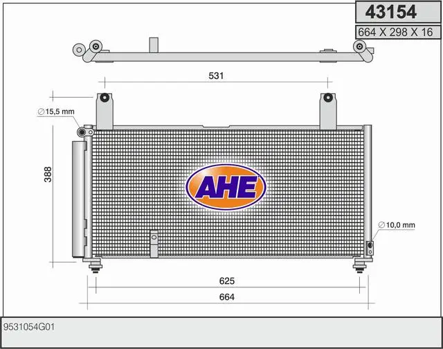 кондензатор, климатизация AHE                 