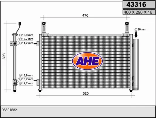 кондензатор, климатизация AHE                 