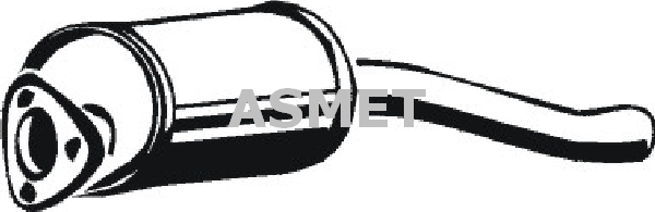 предно гърне ASMET               