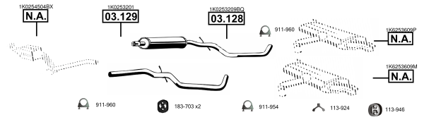 Изпускателна система ASMET               