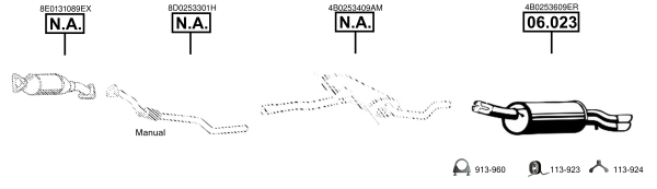 Изпускателна система ASMET               