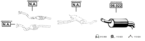 Изпускателна система ASMET               