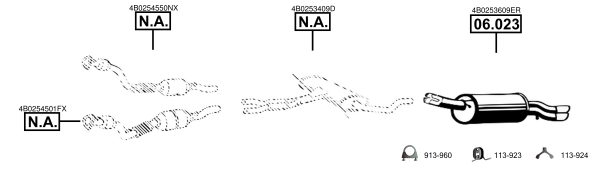 Изпускателна система ASMET               