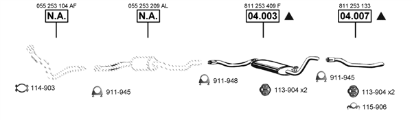 Изпускателна система ASMET               