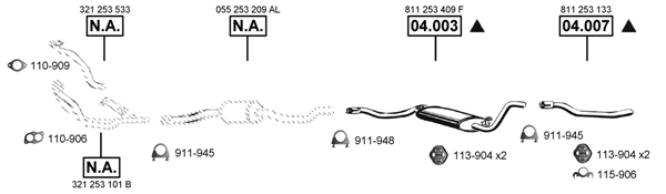 Изпускателна система ASMET               