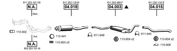 Изпускателна система ASMET               