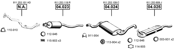 Изпускателна система ASMET               