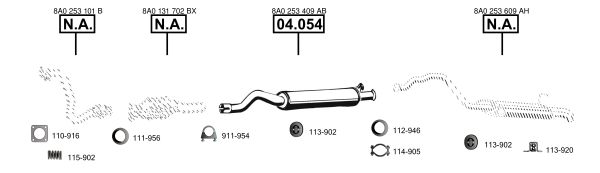 Изпускателна система ASMET               
