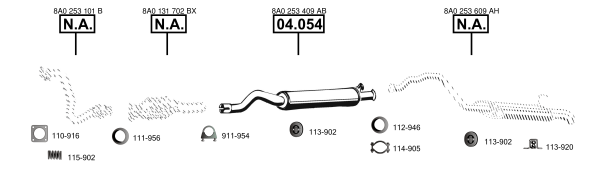 Изпускателна система ASMET               