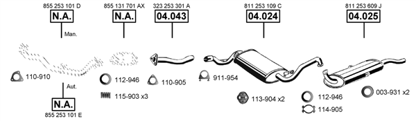 Изпускателна система ASMET               