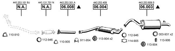 Изпускателна система ASMET               