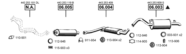 Изпускателна система ASMET               