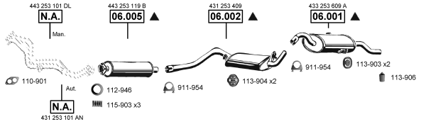 Изпускателна система ASMET               