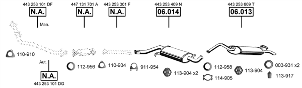 Изпускателна система ASMET               
