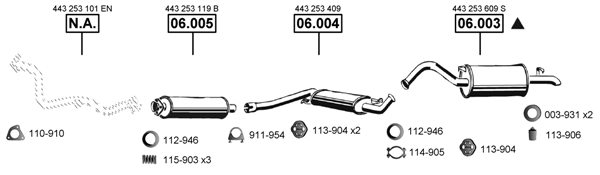 Изпускателна система ASMET               