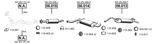 Изпускателна система ASMET               