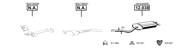 Изпускателна система ASMET               
