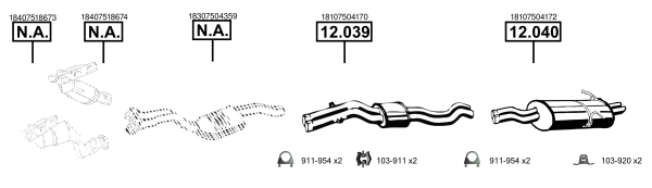 Изпускателна система ASMET               
