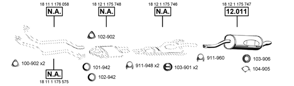 Изпускателна система ASMET               