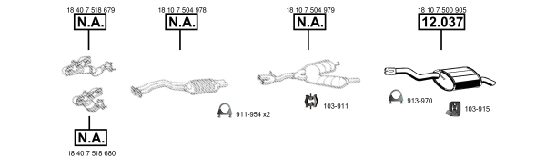 Изпускателна система ASMET               