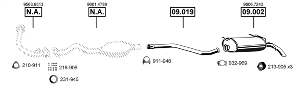 Изпускателна система ASMET               