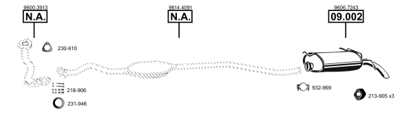 Изпускателна система ASMET               