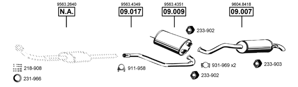 Изпускателна система ASMET               