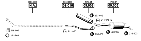 Изпускателна система ASMET               