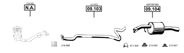 Изпускателна система ASMET               