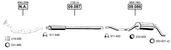 Изпускателна система ASMET               